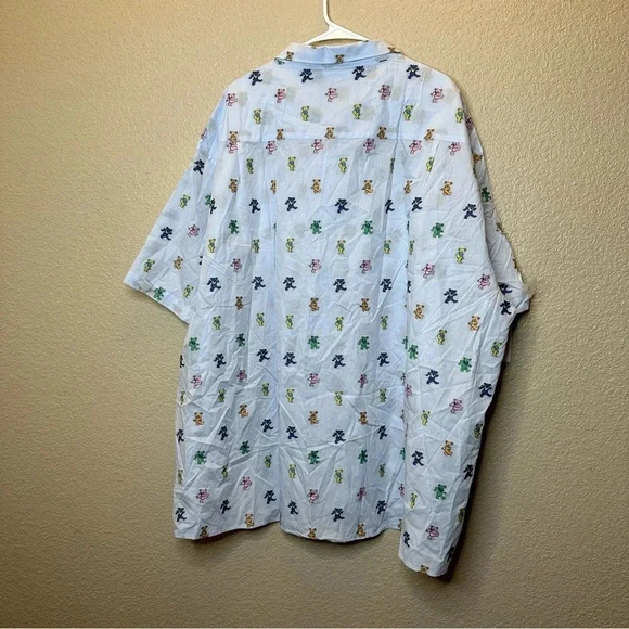 Grateful Dead section 119 dancing bears button up 5XL - Picture 7 of 7